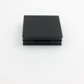 1.6G Новый дизайн черный пластиковый палитра тени для век пустой индивидуальный контейнер с зеркалом для косметической упаковки